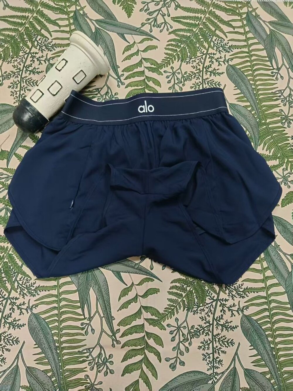 New Navy Blue🧊Alo Yoga Match Point High-Waisted Short🤩Performance | Athleisure - Picture 5 of 9